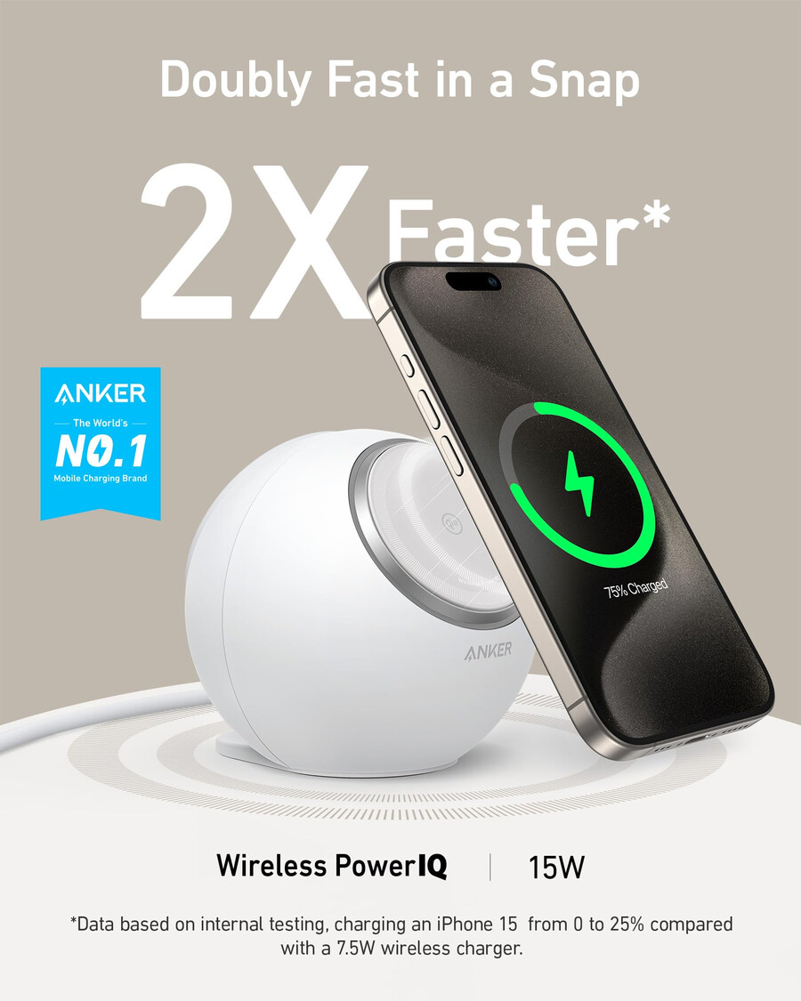 anker maggo magnetische ladestation 8-in-1