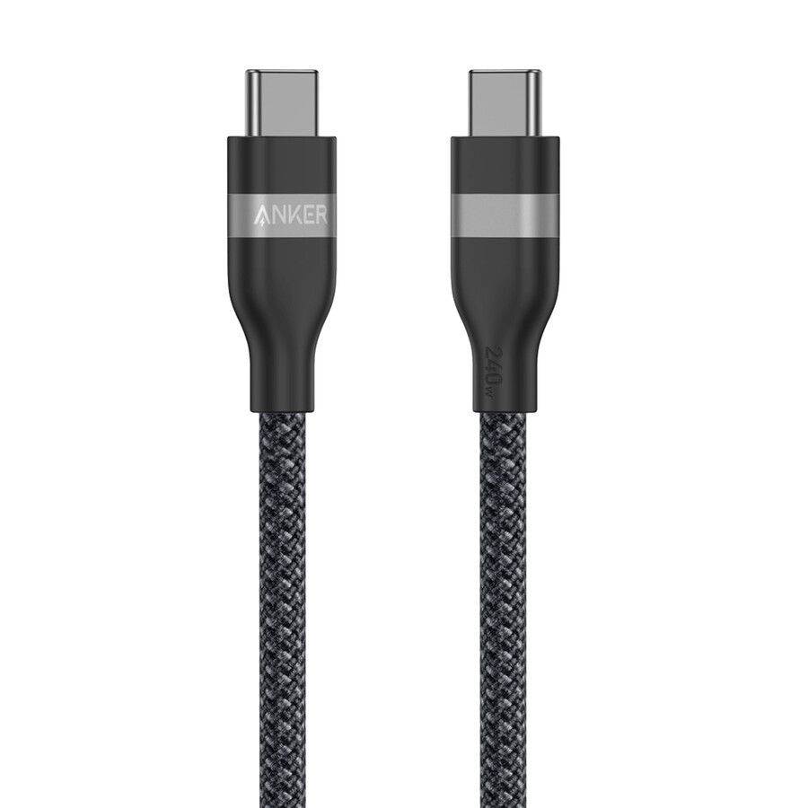 anker usb-c auf usb-c kabel 3 ft 6 ft 240w upcycling-geflecht
