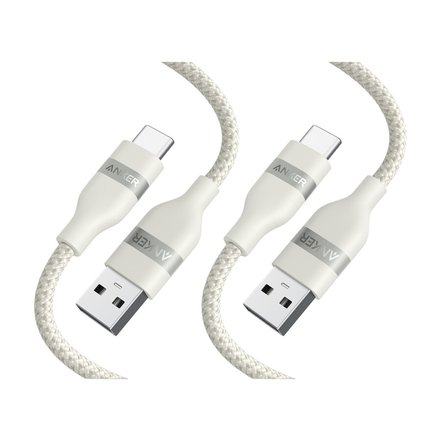 anker usb-a auf usb-c kabel 3 fuß upcycling-geflecht 2er-pack