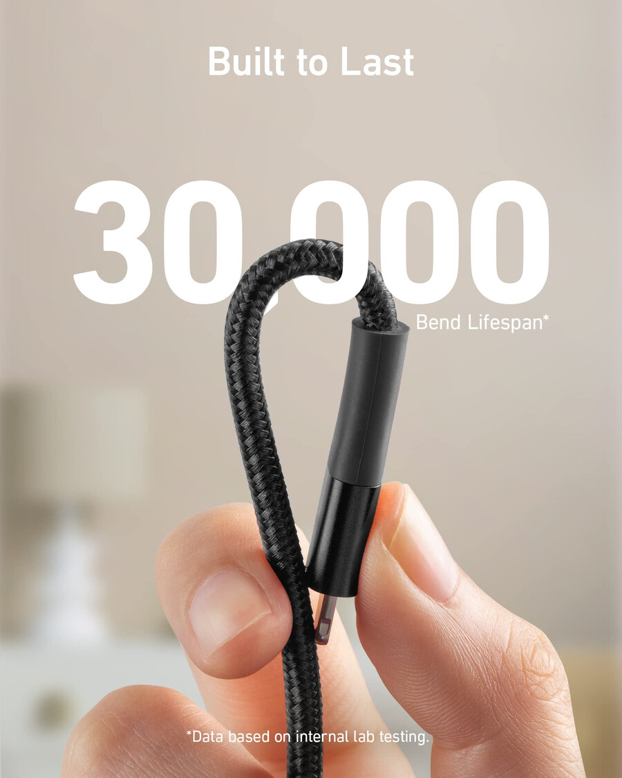 anker 551 usb-a auf lightning kabel 3 fuß 6 fuß 10 fuß