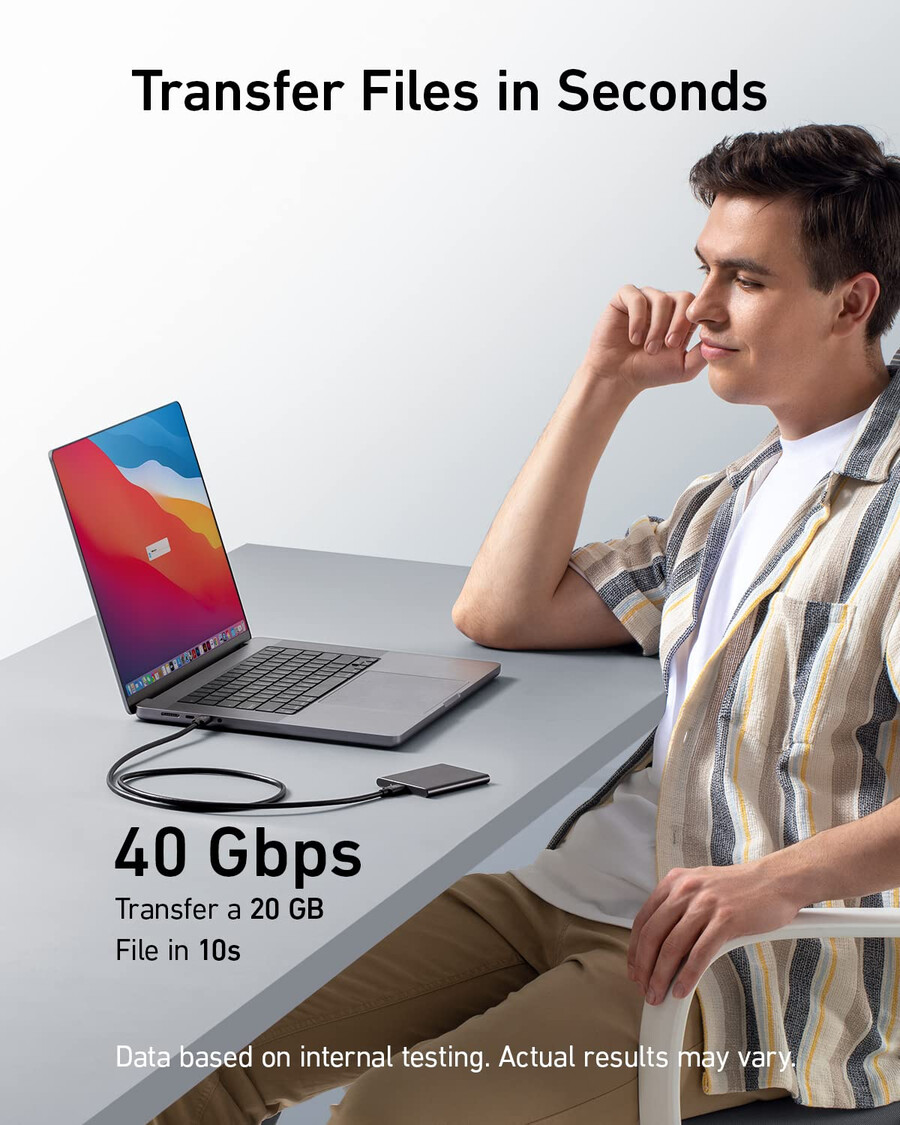 anker 515 usb-c-zu-usb-c-kabel thunderbolt 4-kompatibel
