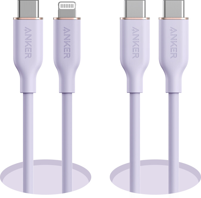 anker 643 usb-c auf usb-c kabel flow silikon 240w 2er-pack mitternachtsschwarz