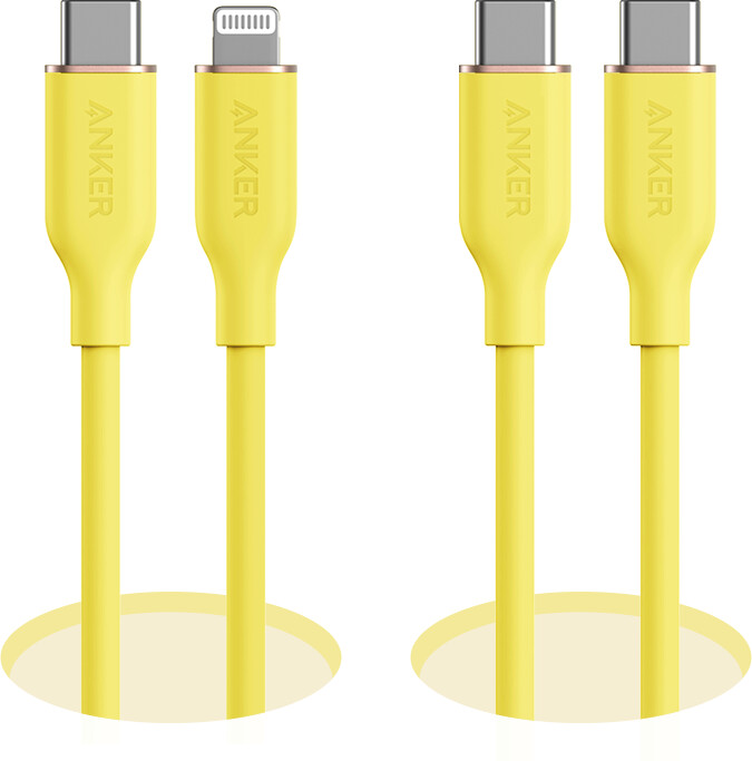 anker 643 usb-c auf usb-c kabel flow silikon 240w 2er-pack mitternachtsschwarz