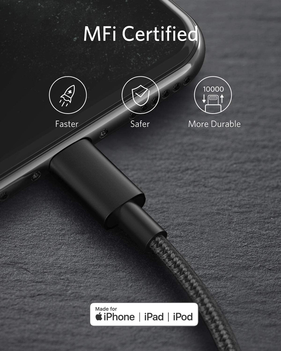 anker 331 usb-c auf lightning-kabel