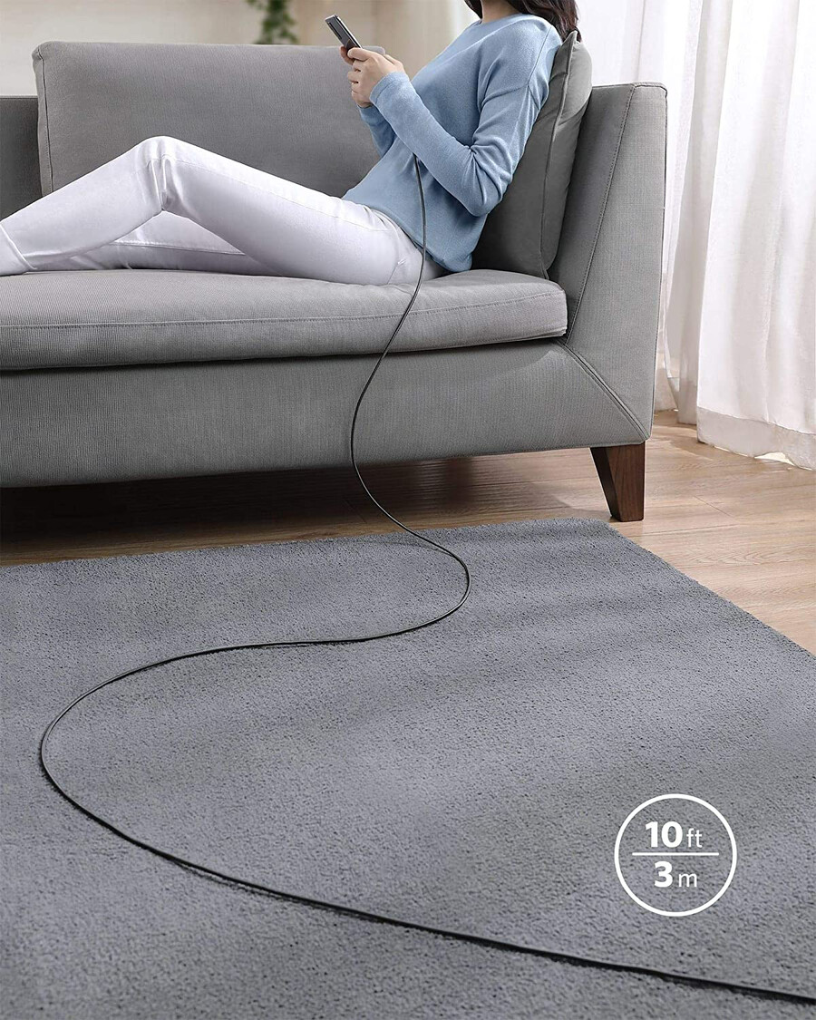 neues nylon-usb-c-zu-usb-c-kabel 100w 3 m 2er-pack