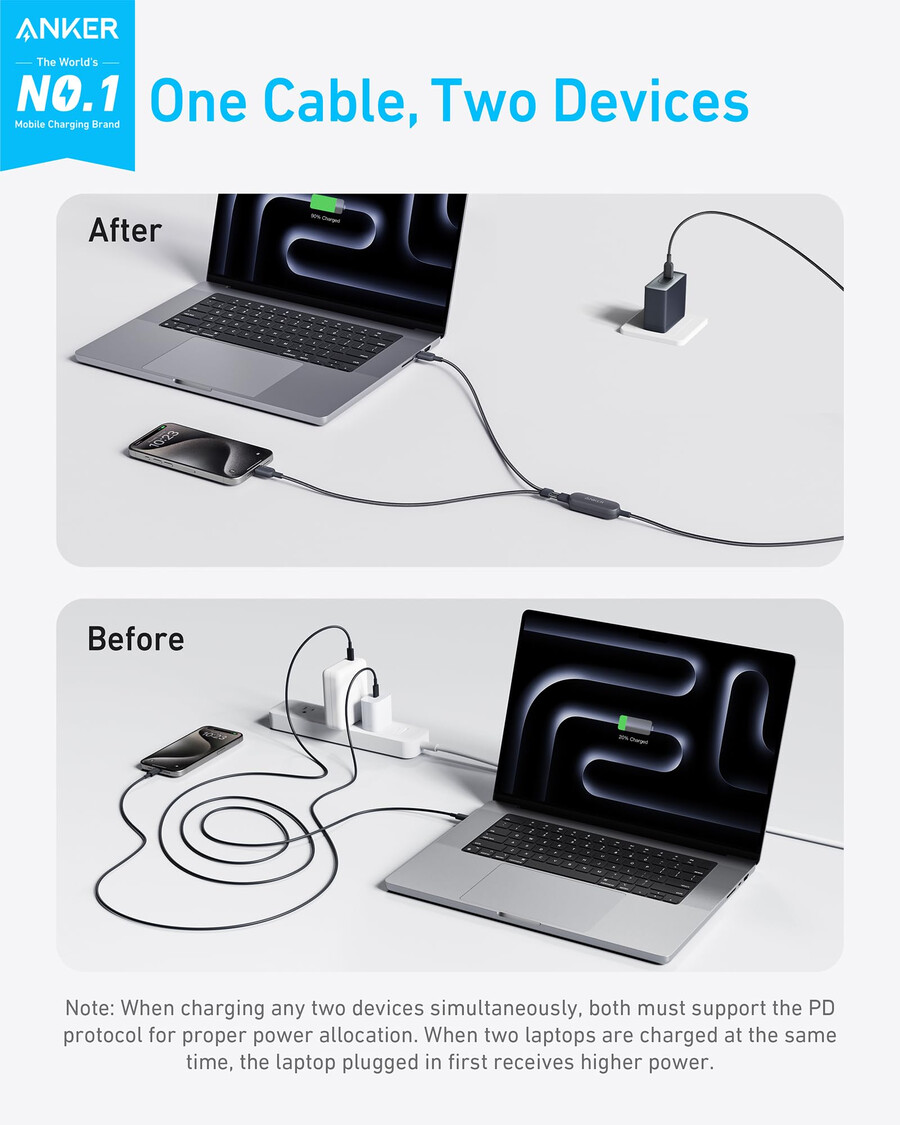 anker 335 kabelloses ladegerät 3-in-1-station