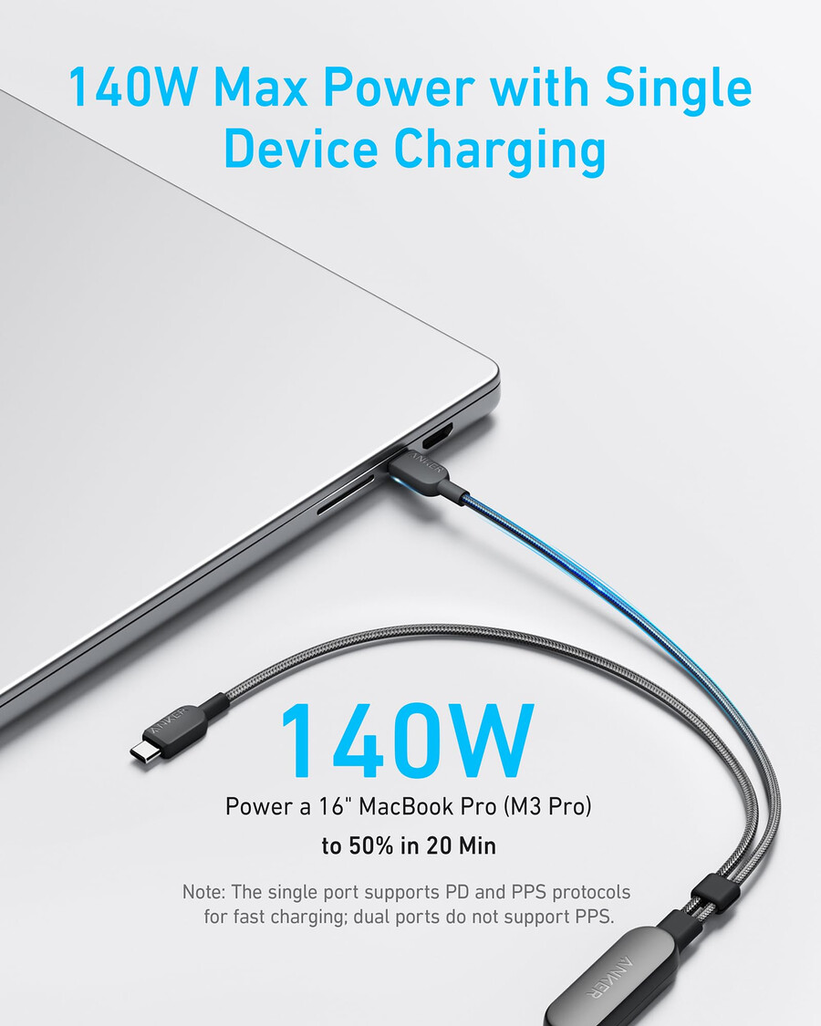 anker 335 kabelloses ladegerät 3-in-1-station
