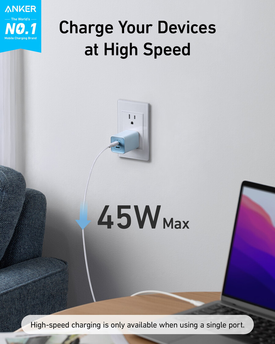 anker 523 ladegerät nano 3 47w