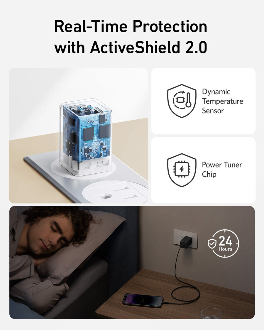 anker 523 ladegerät nano 3 47w