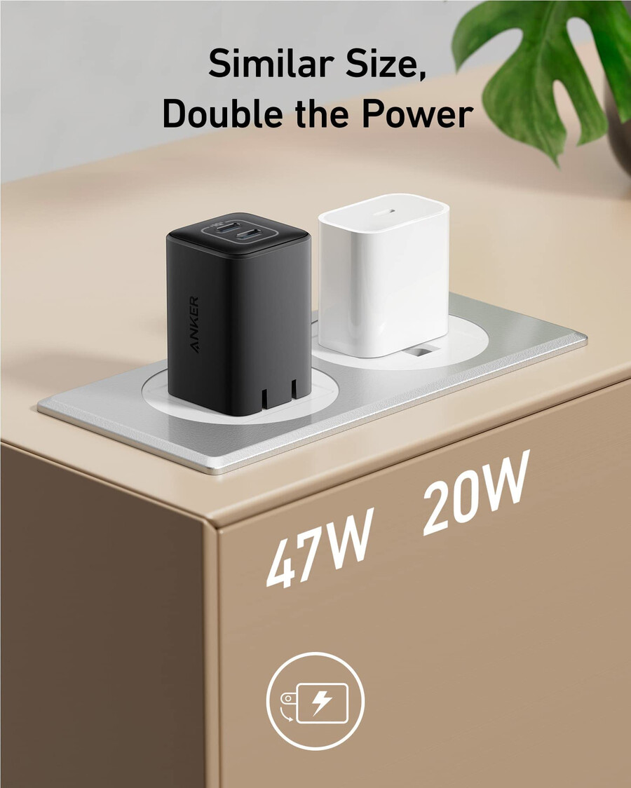 anker 523 ladegerät nano 3 47w