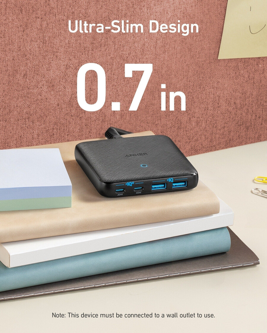 anker 543 ladegerät 65w ii