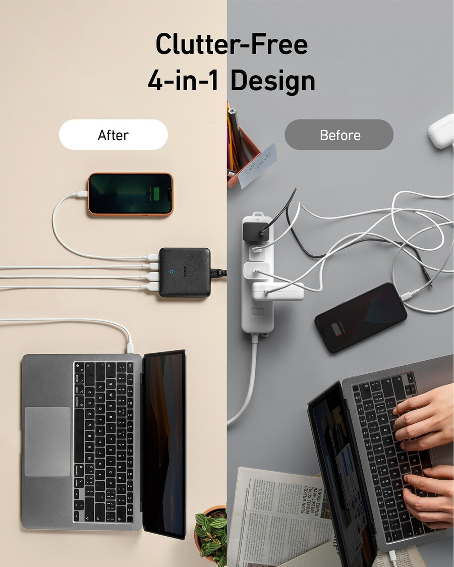 anker 543 ladegerät 65w ii