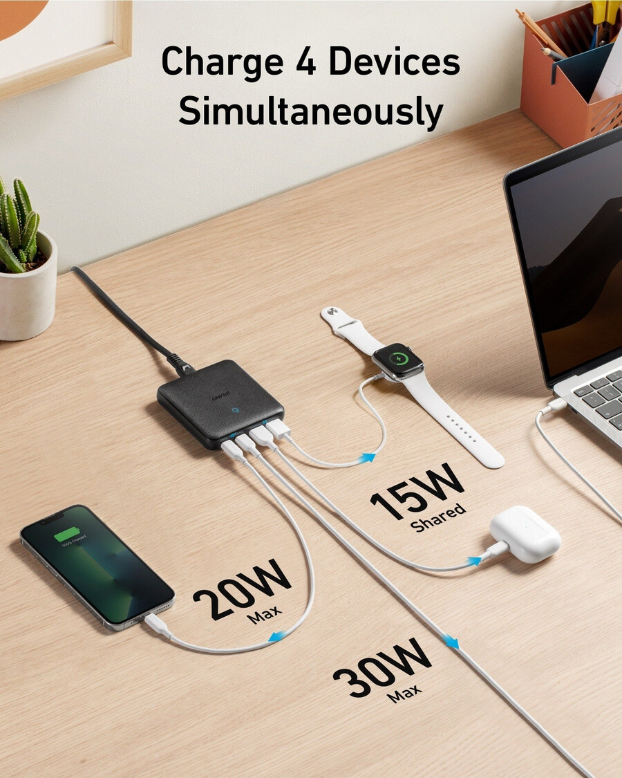 anker 543 ladegerät 65w ii