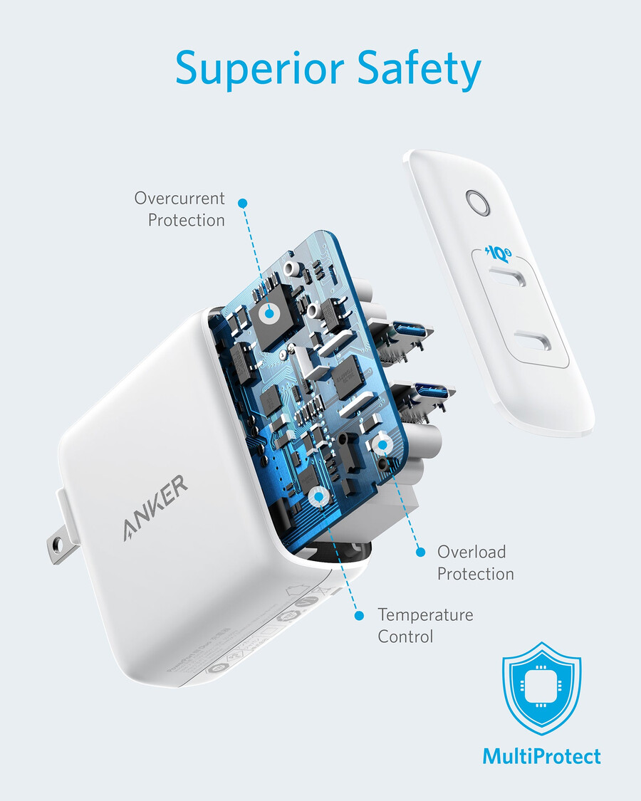 anker 324 ladegerät 40w