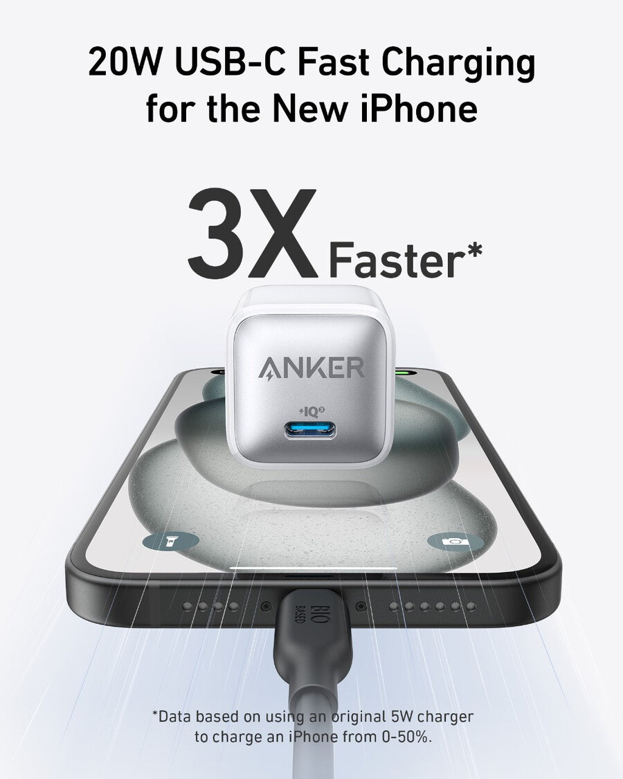 anker nano pro ladegerät 20w 2er-pack