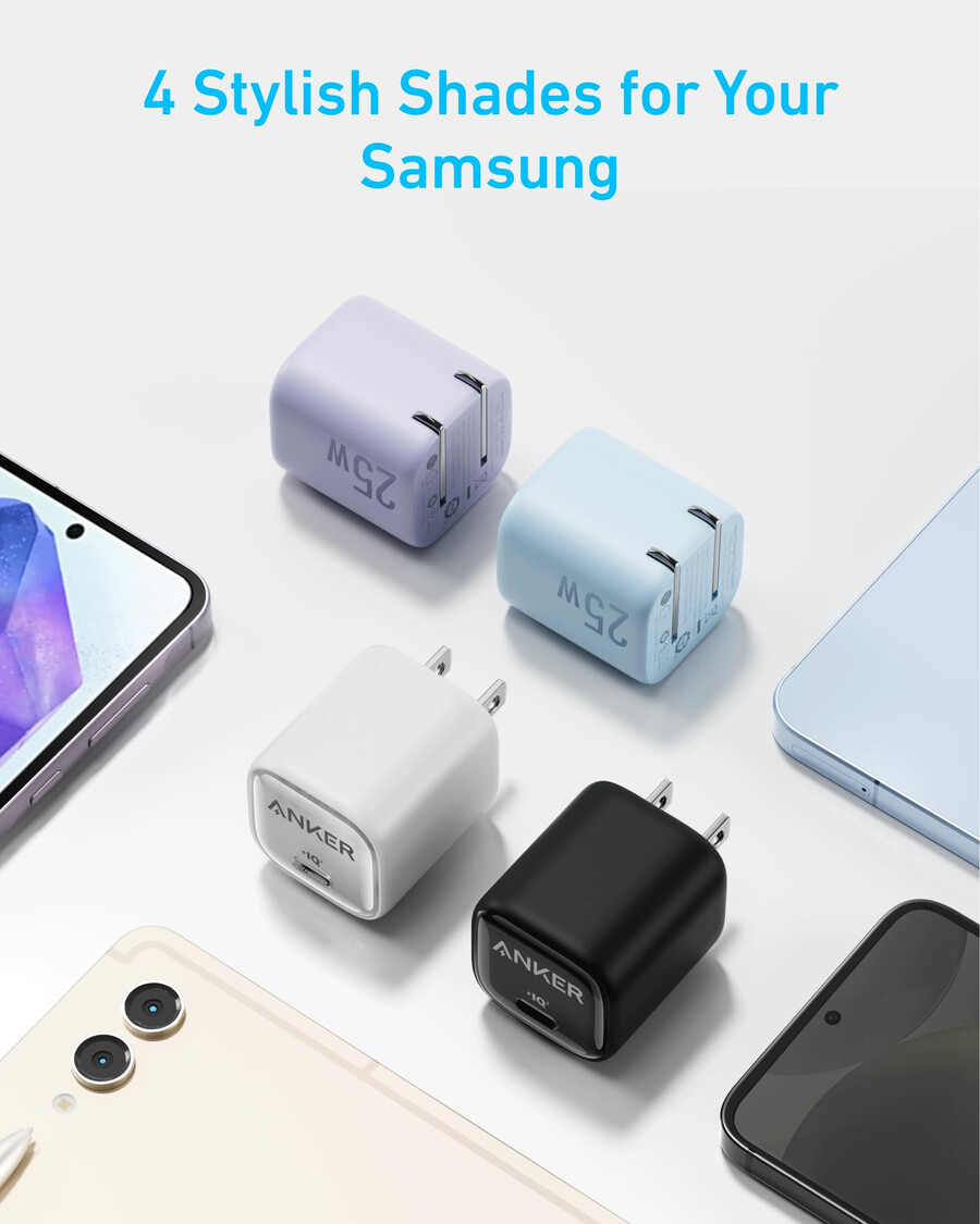 anker ladegerät 25w kompakt