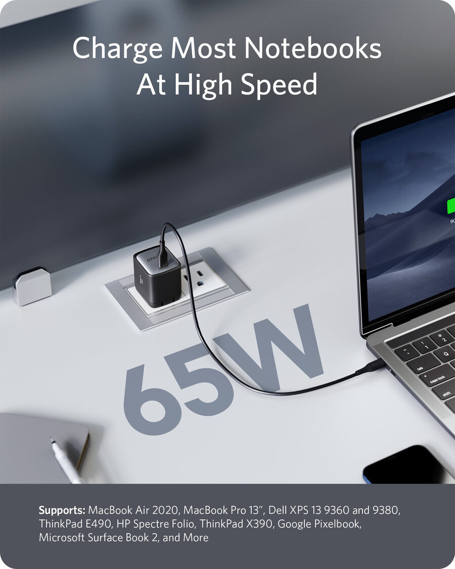 anker 715 ladegerät nano ii 65w