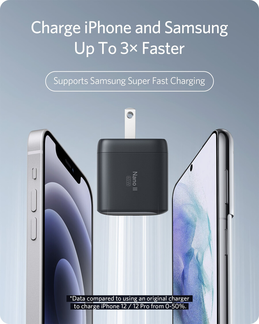 anker 715 ladegerät nano ii 65w