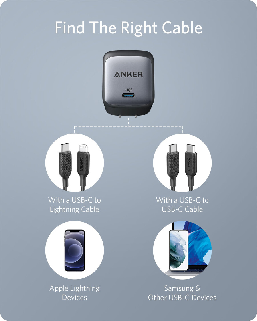 anker 715 ladegerät nano ii 65w
