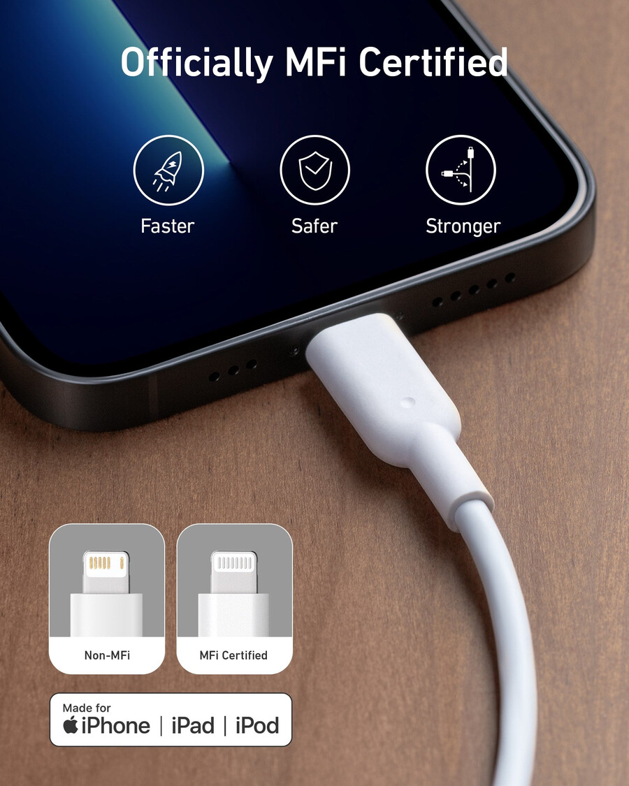 anker 511 ladegerät nano mit usb-c-auf-lightning-kabel