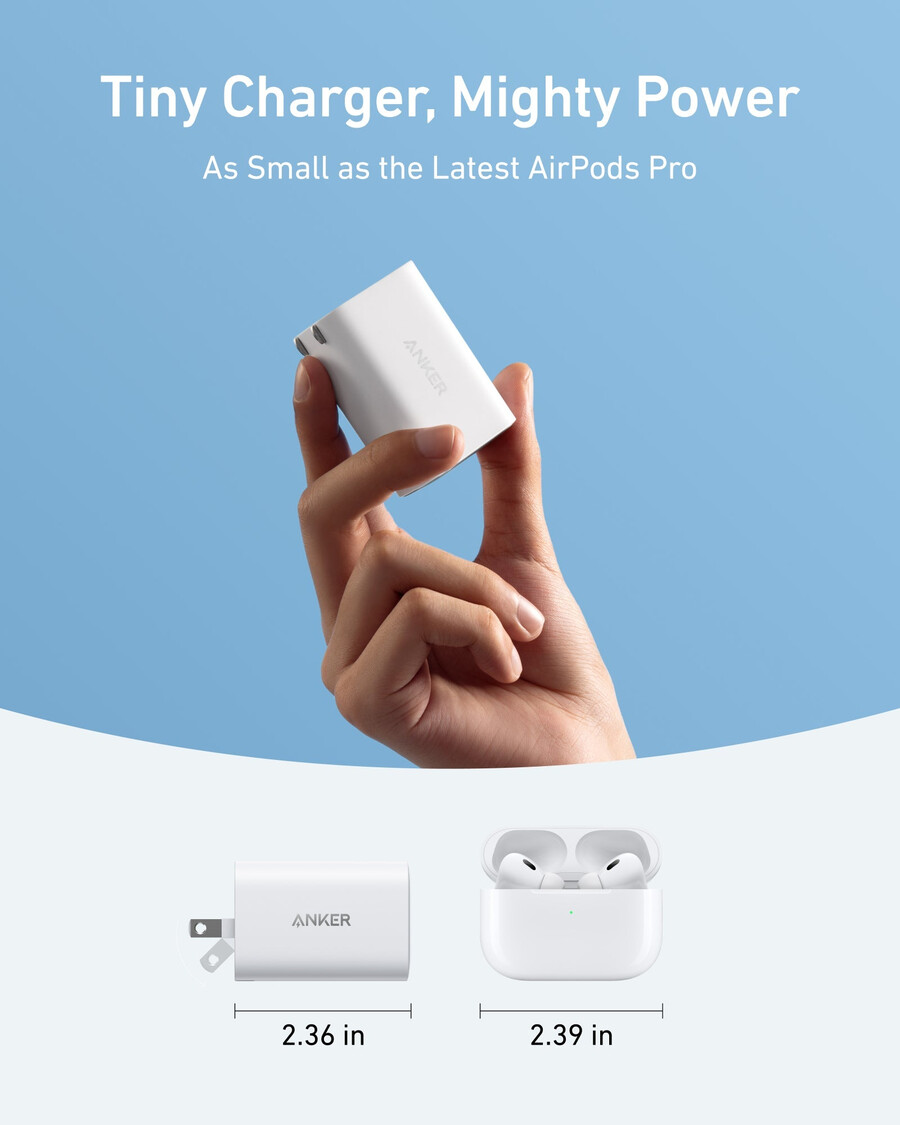 anker nano ladegerät 100w mit usb-c kabel