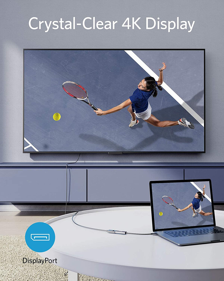anker powerexpand usb-c zu displayport adapter