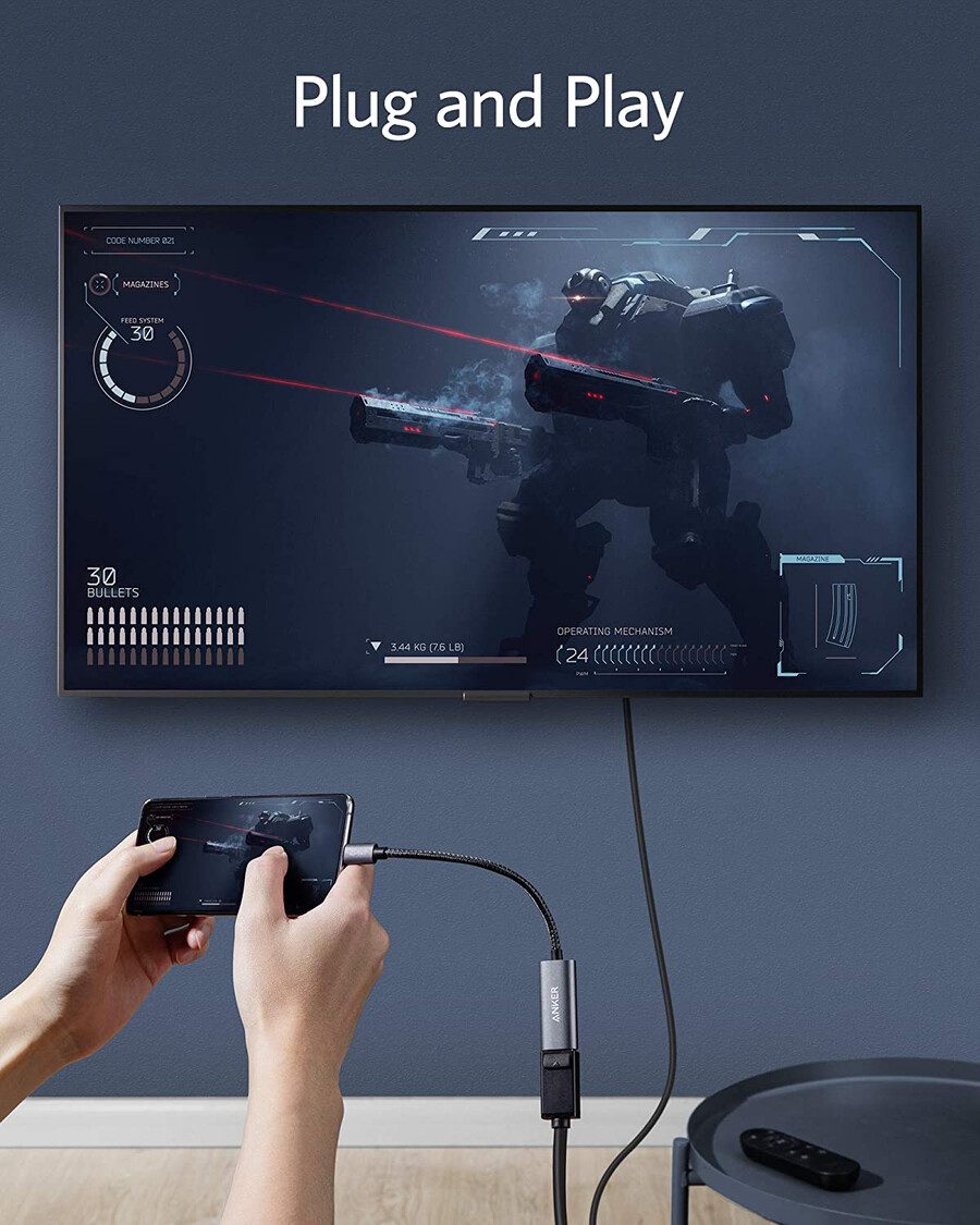 anker powerexpand usb-c zu displayport adapter