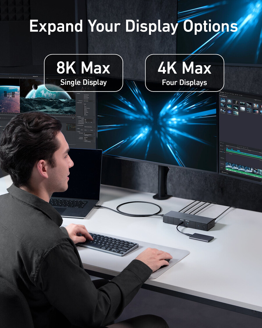 anker 778 thunderbolt dockingstation 12-in-1 thunderbolt 4