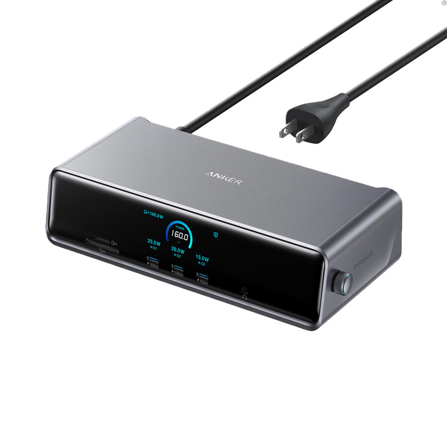 anker prime dockingstation 14-in-1 triple-display displaylink mit dl7400