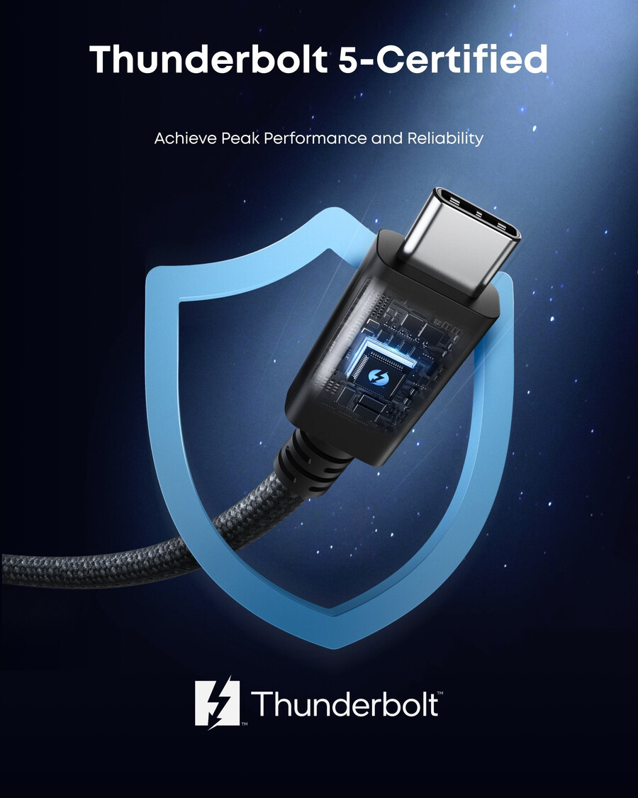 anker prime tb5 dockingstation 14-in-1 140 w 8k thunderbolt 5