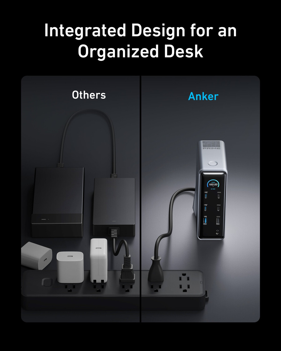 anker prime ladestation mit 240-w-usb-c-zu-usb-c-kabel