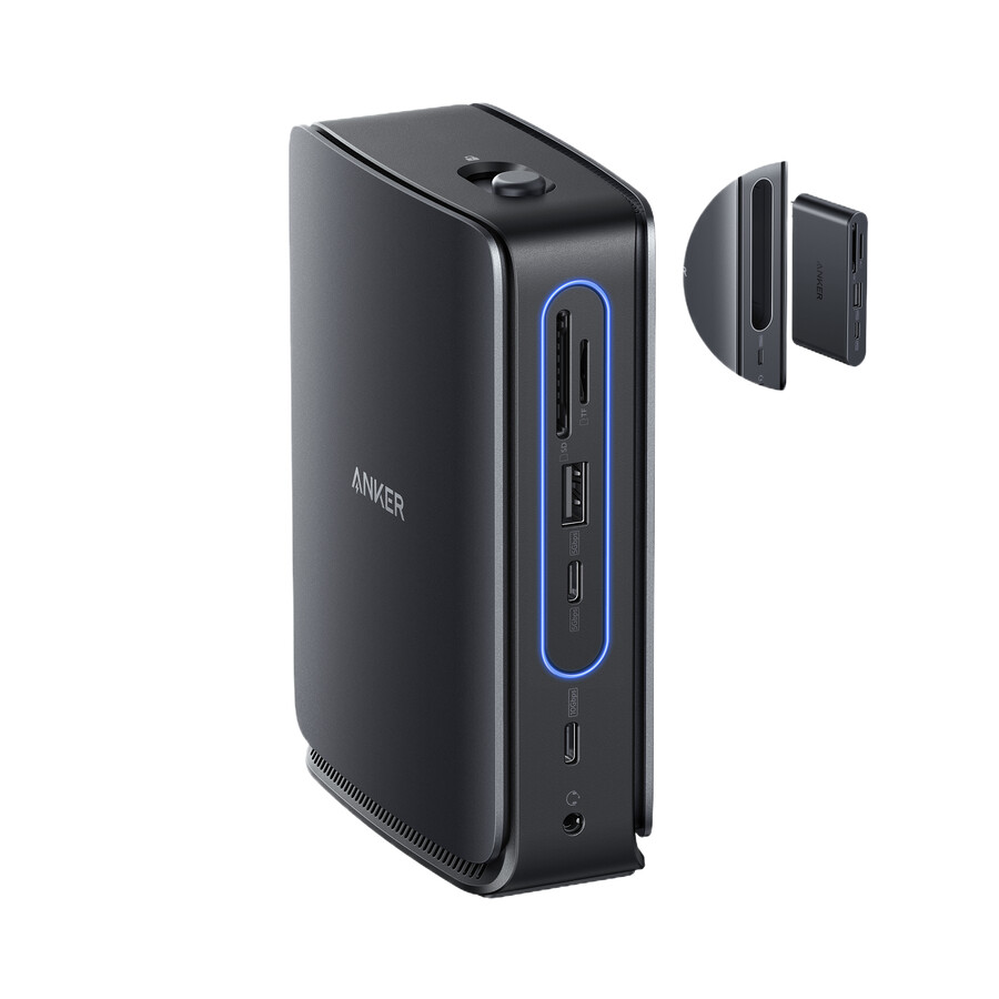 anker nano dockingstation 13-in-1 dreifach-display integrierter abnehmbarer hub