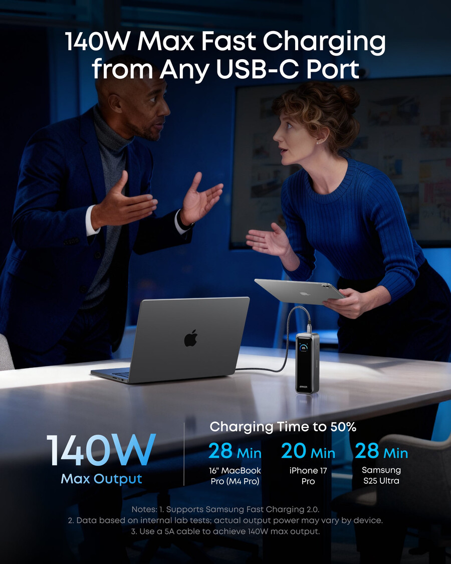 anker prime powerbank 20k 220w