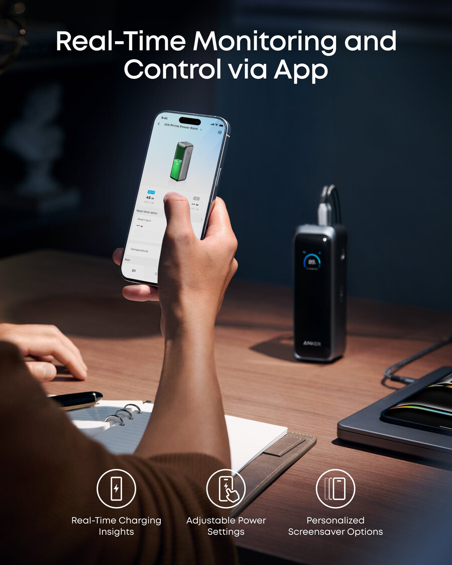 anker prime powerbank 20k 220w