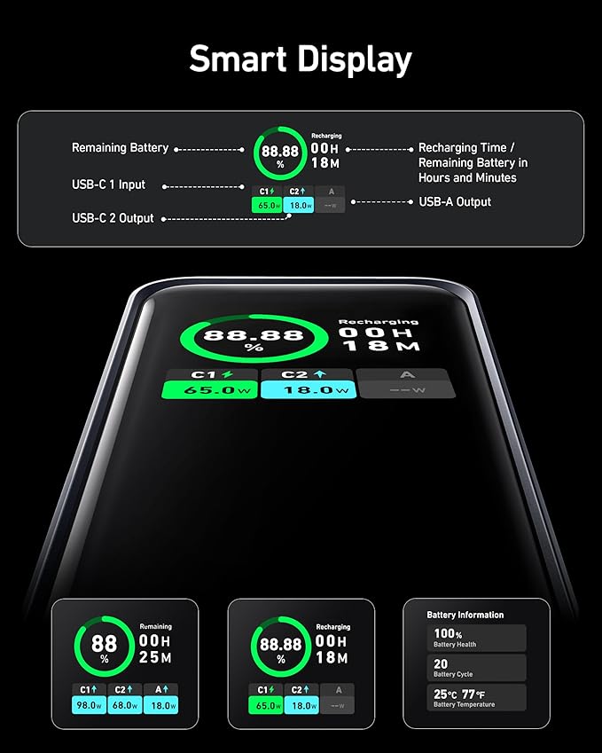 anker prime powerbank 20k 200w