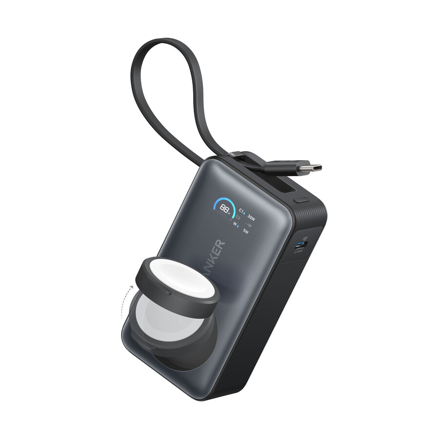 anker maggo powerbank 10k 35w für apple watch