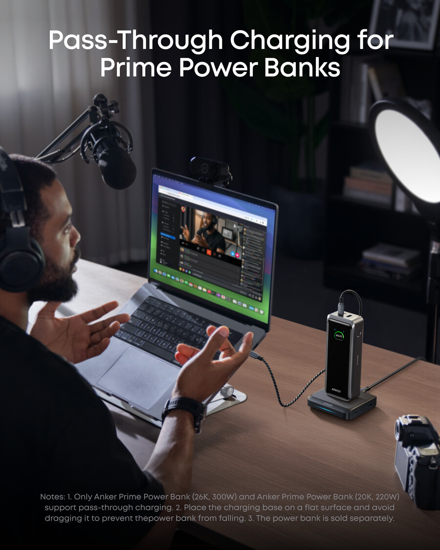 anker prime ladestation 150 w 3 anschlüsse
