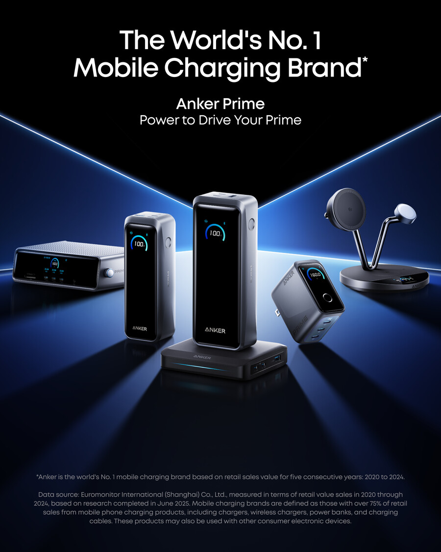 anker prime ladestation 150 w 3 anschlüsse