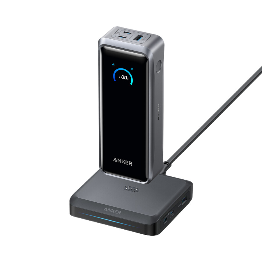 anker prime powerbank 26 kΩ 300 w mit ladestation