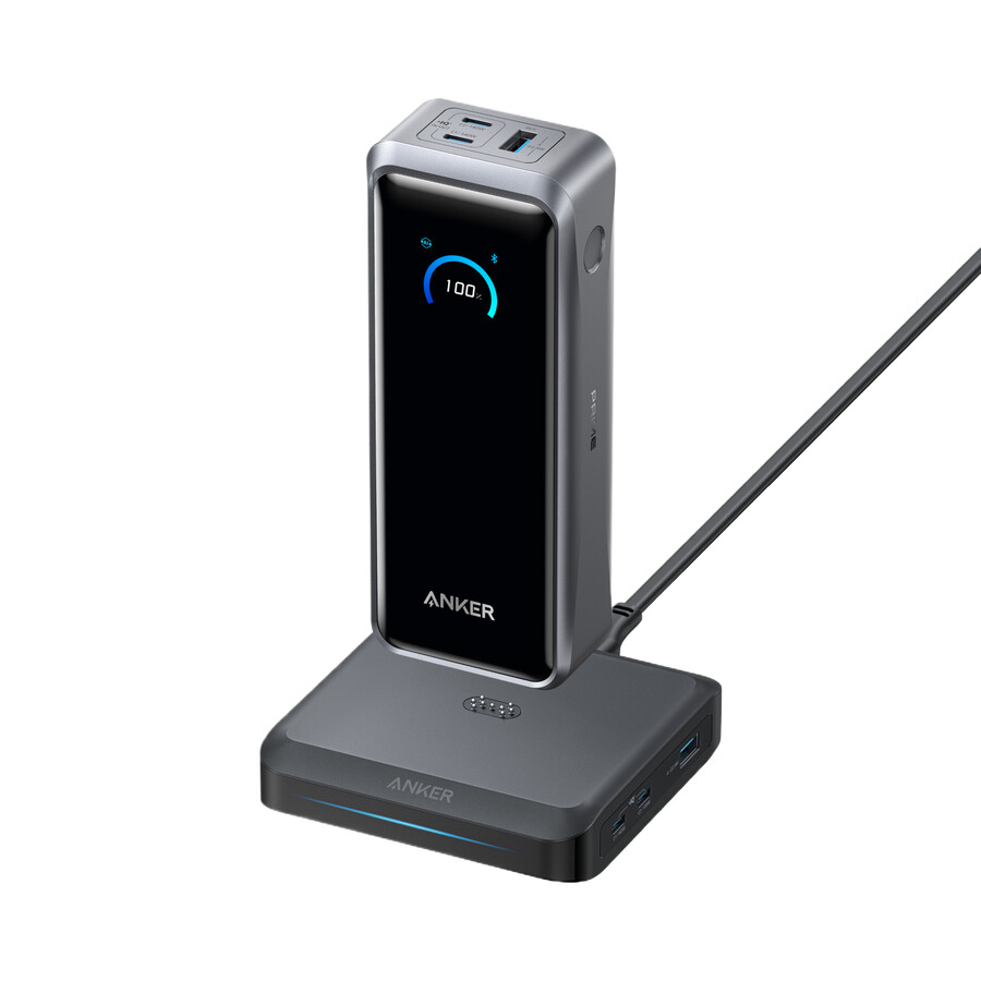 anker prime powerbank 26 kΩ 300 w mit ladestation