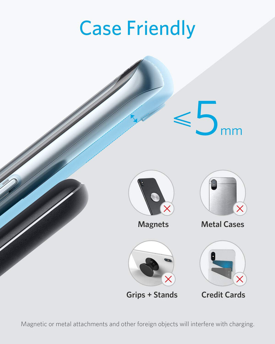 anker 313 kabelloses ladegerät ständer