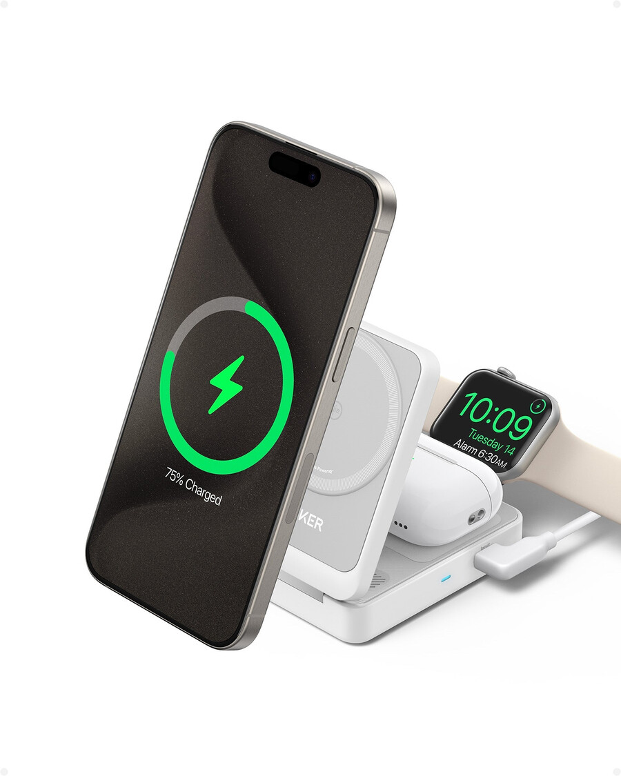 anker maggo kabellose ladestation faltbar 3-in-1