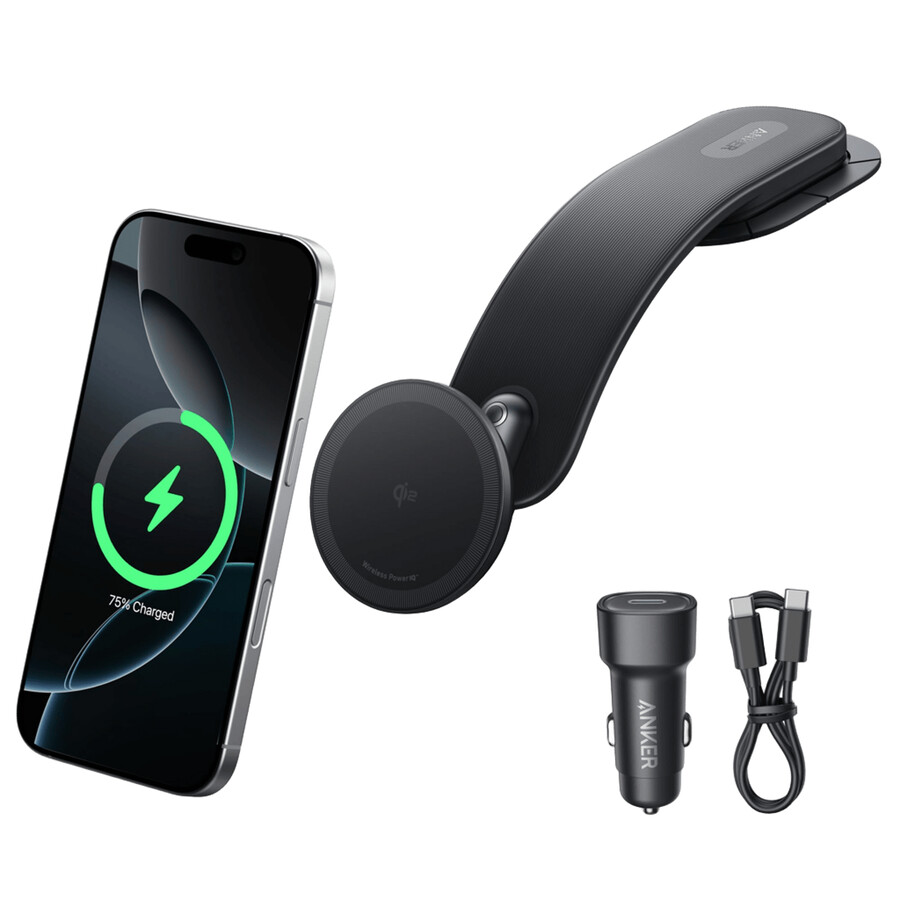 anker maggo wireless-ladestation und anker nano wireless-autoladegerät